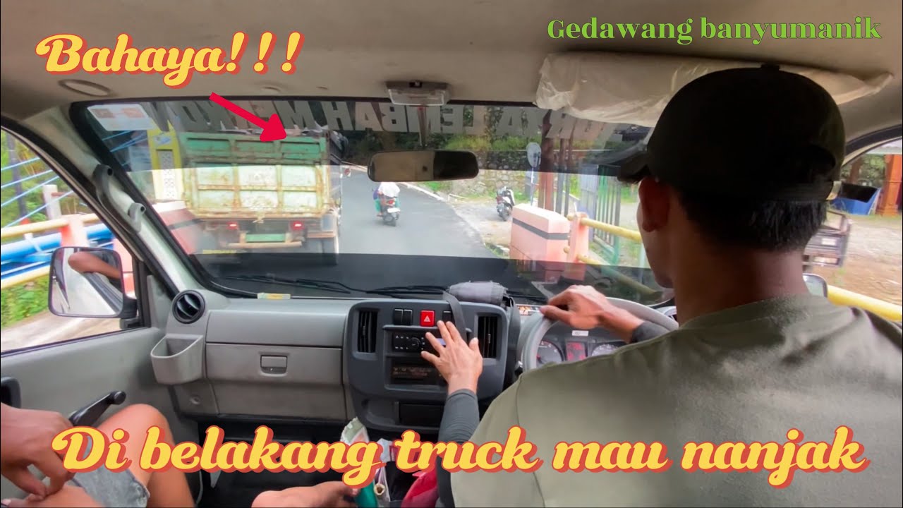 Arah GEDAWANG BANYUMANIK SEMARANG!!! Ada truck gak kuat nanjak