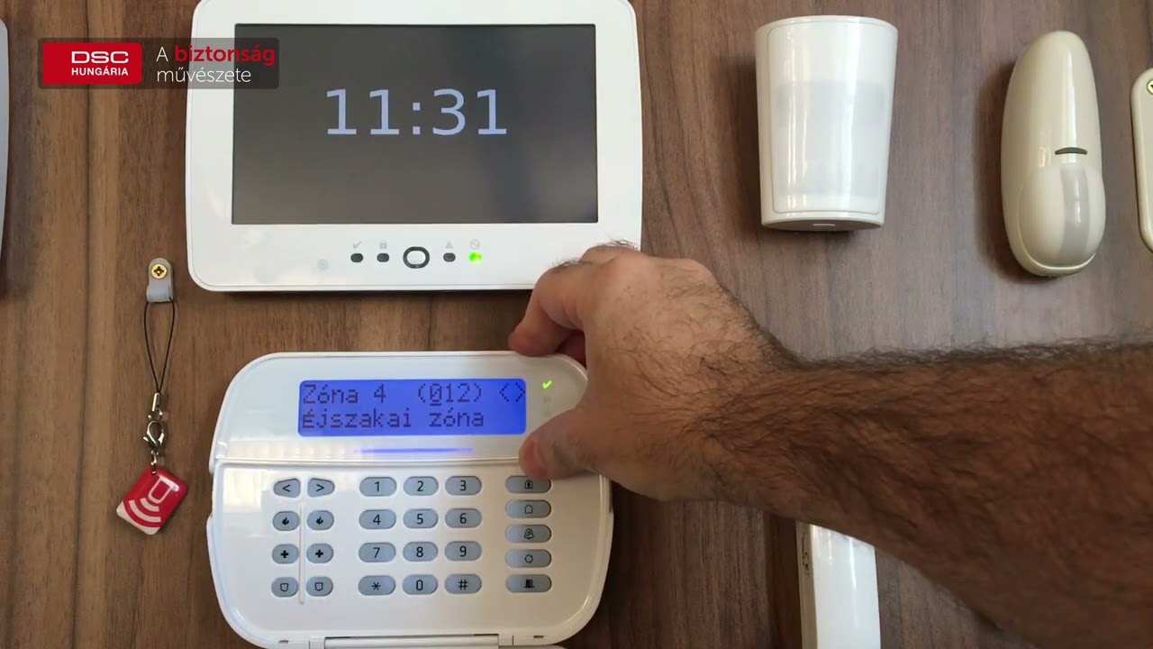 NEO központok programozása billentyűzeten keresztül