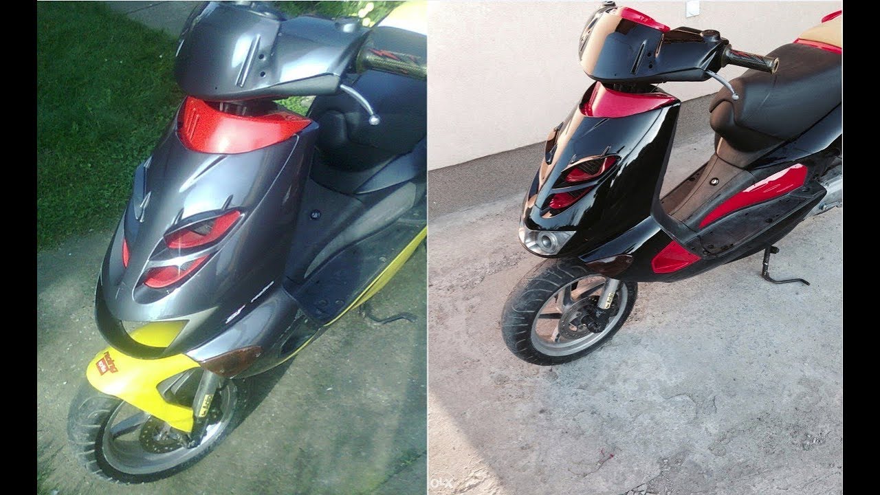 APRILIA SR 50 RESTORATION STORY PROJECT