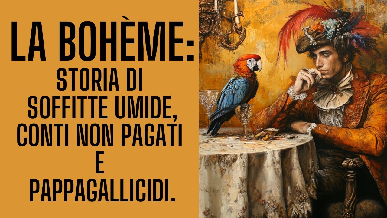 La bohème: storia di soffitte umide, conti non pagati e pappagallicidi.