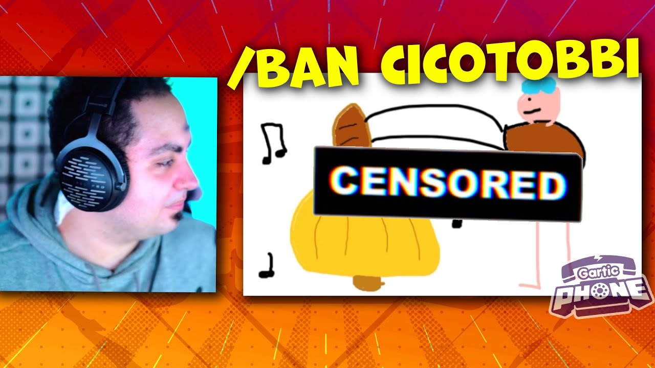 CICO VIENE BANNATO DA LYON IN LIVE SU GARTIC PHONE!!