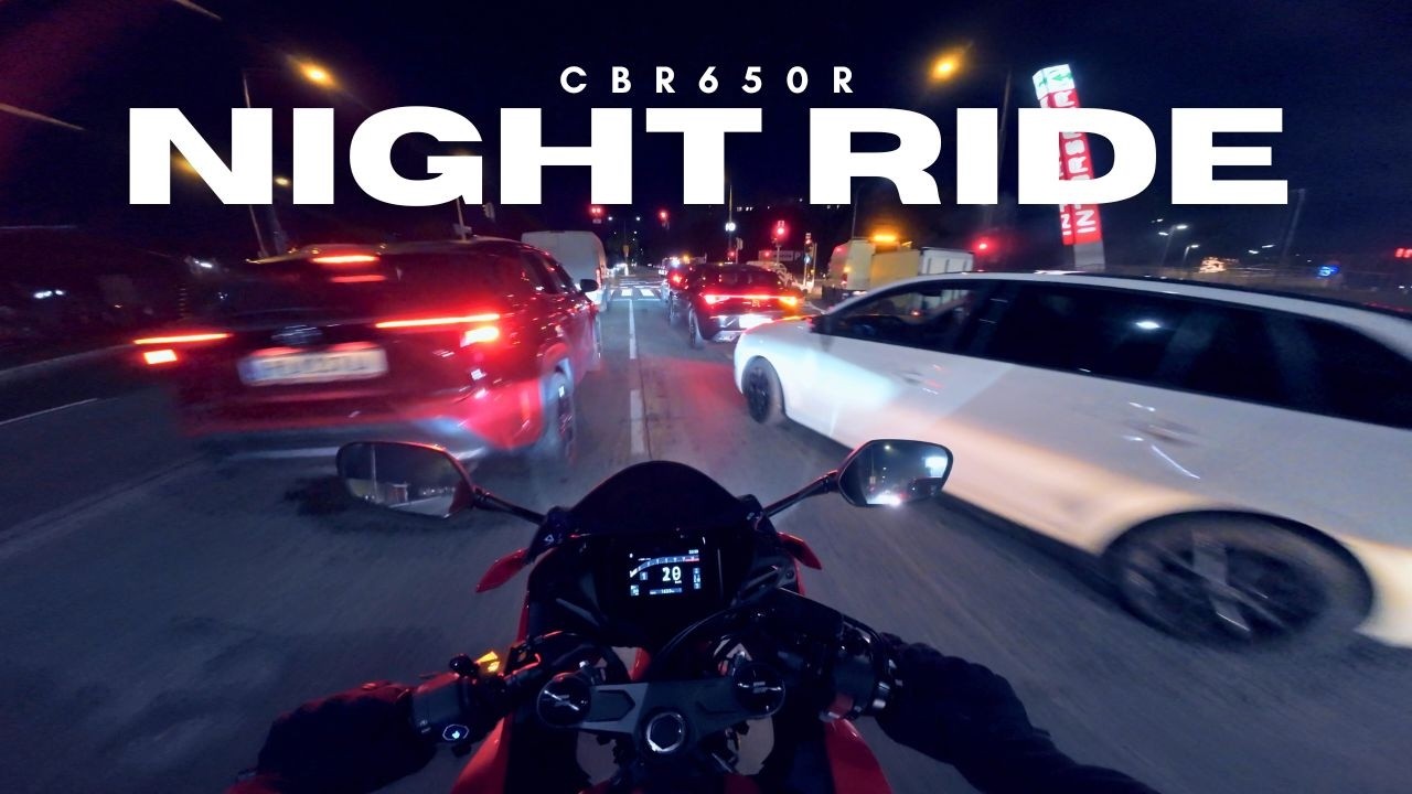 It´s late, come ride with me | Honda CBR650R