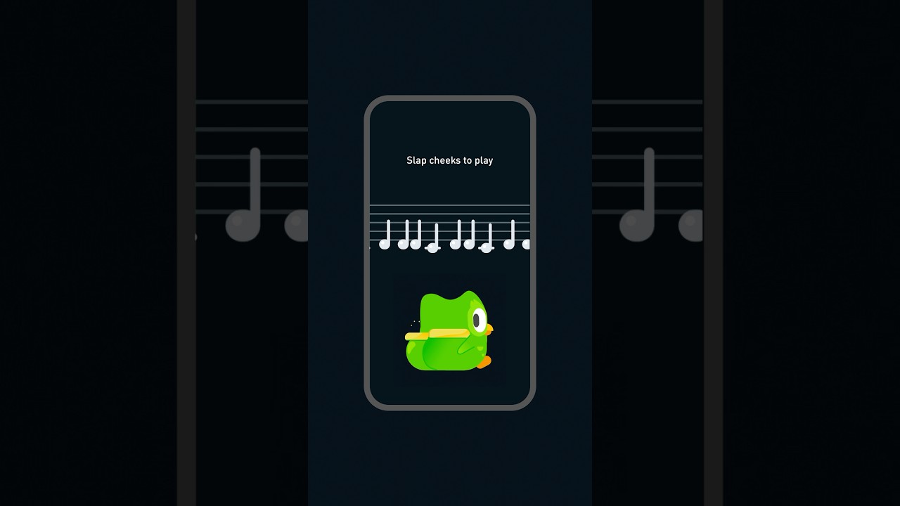learn how to play the butt bongos on Duolingo Music! #duolingo