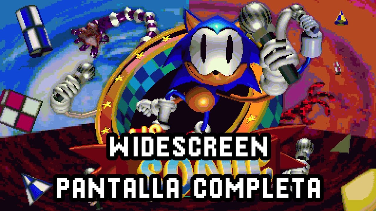 Vs rewrite sonic round 2 widescreen pantalla completa/rewirte sonic 🌀