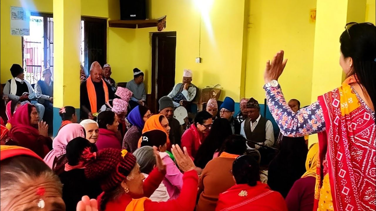 किर्तन ( कृष्ण तिमी आँखाको तारा तिमी विना कोहि छैन साहरा )