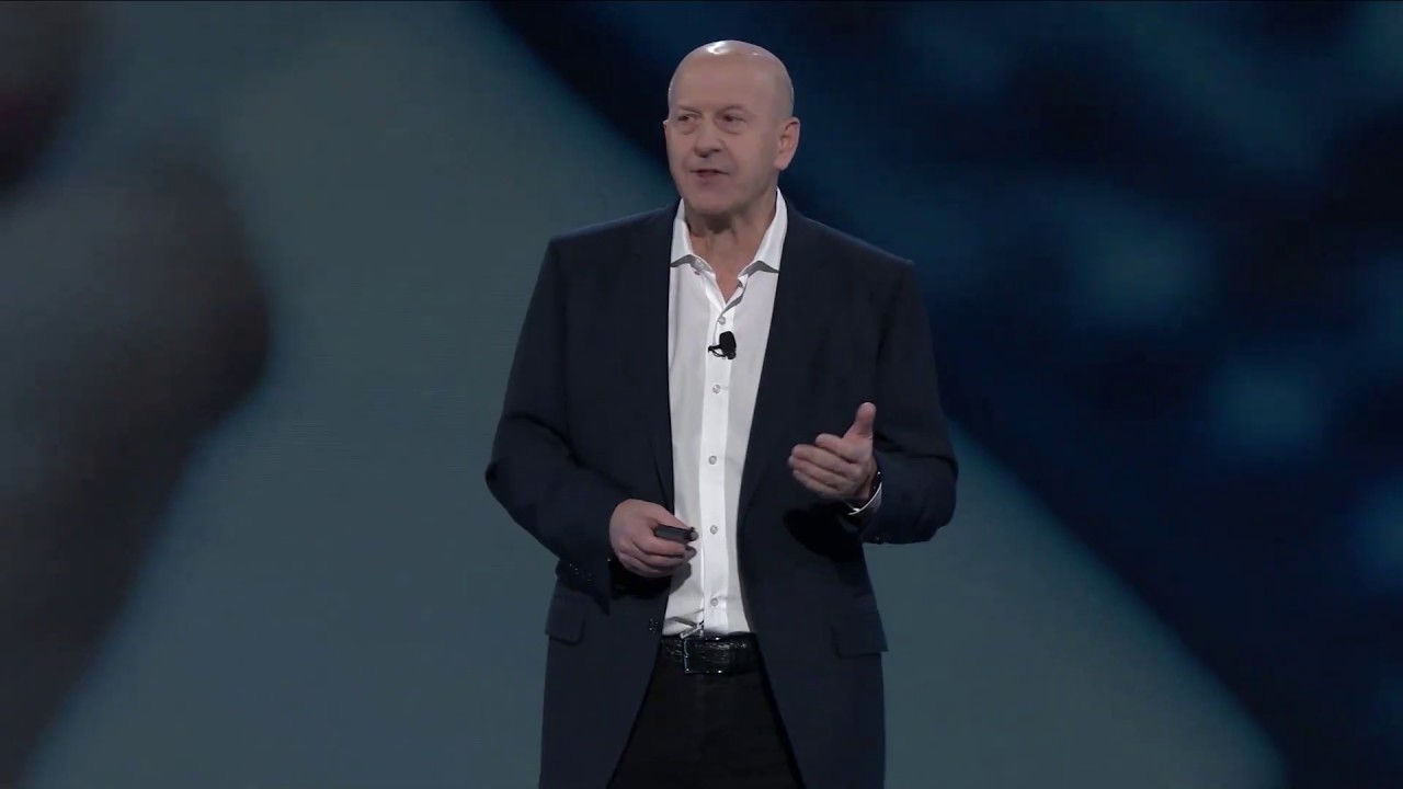AWS re:Invent 2019 &ndash; David Solomon of Goldman Sachs Talks About Using AWS to Innovate