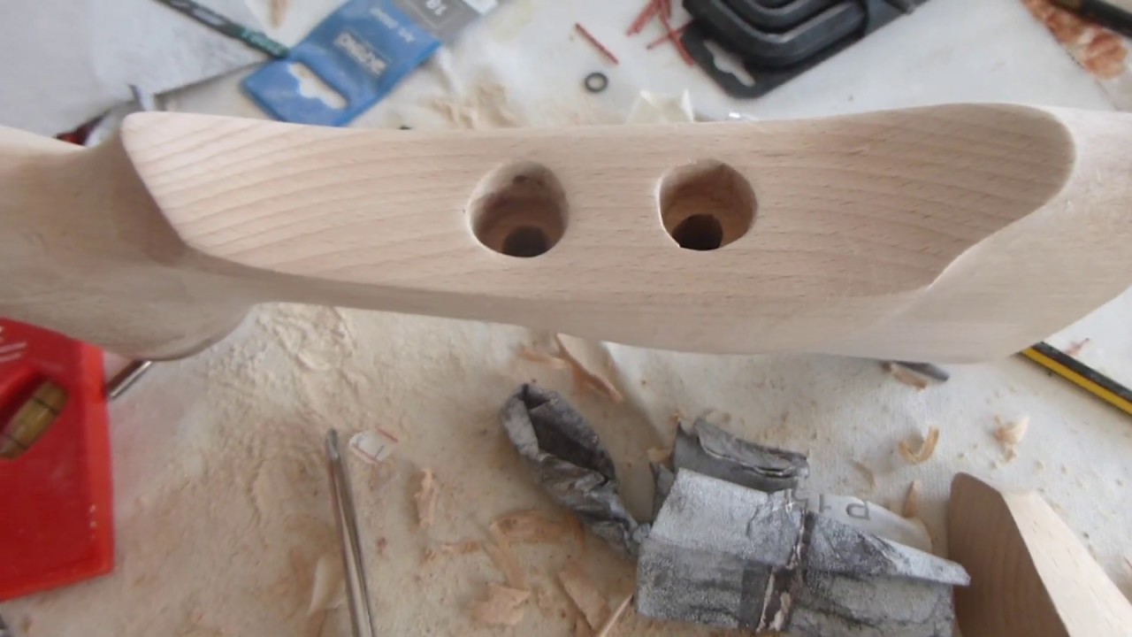 How to make a Custom s510 wood stock: color change, cheek piece install, hamster
