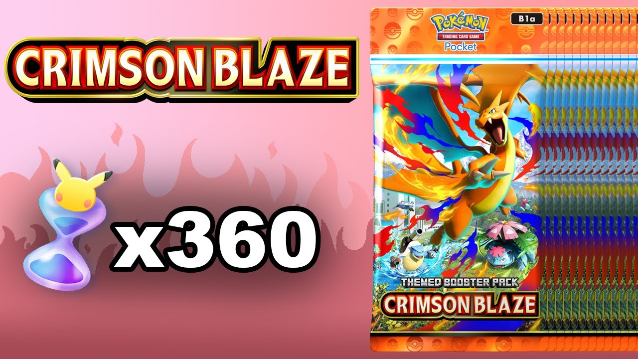 Opening 30 packs of Crimson Blaze