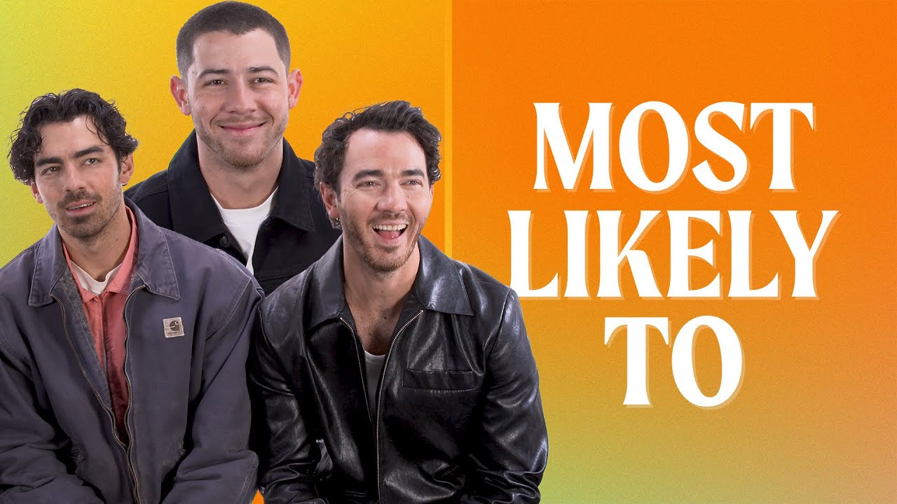 Just The Jonas Brothers Being The Jonas Brothers for 20 Minutes Straight | Cosmopolitan UK