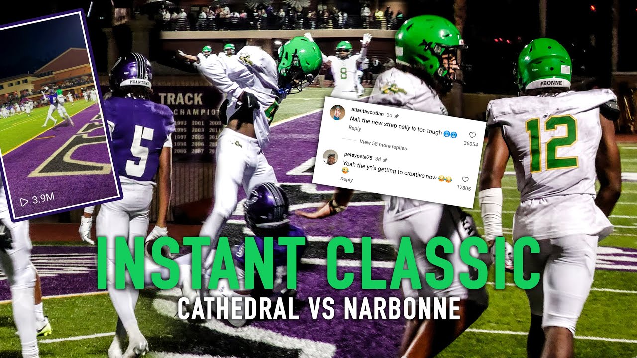 Cathedral vs Narbonne | GAME OF THE YEAR 🤯 | Strap Celly Game 🔒 | '24 Socal HS Football