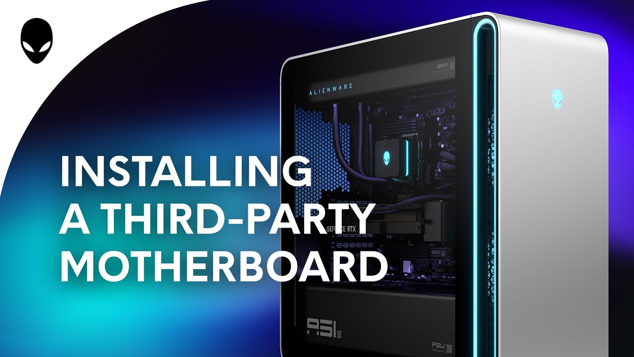 How to Install a Third-Party Motherboard in Alienware Area-51 | AlienFX Board Conversion Kit Guide