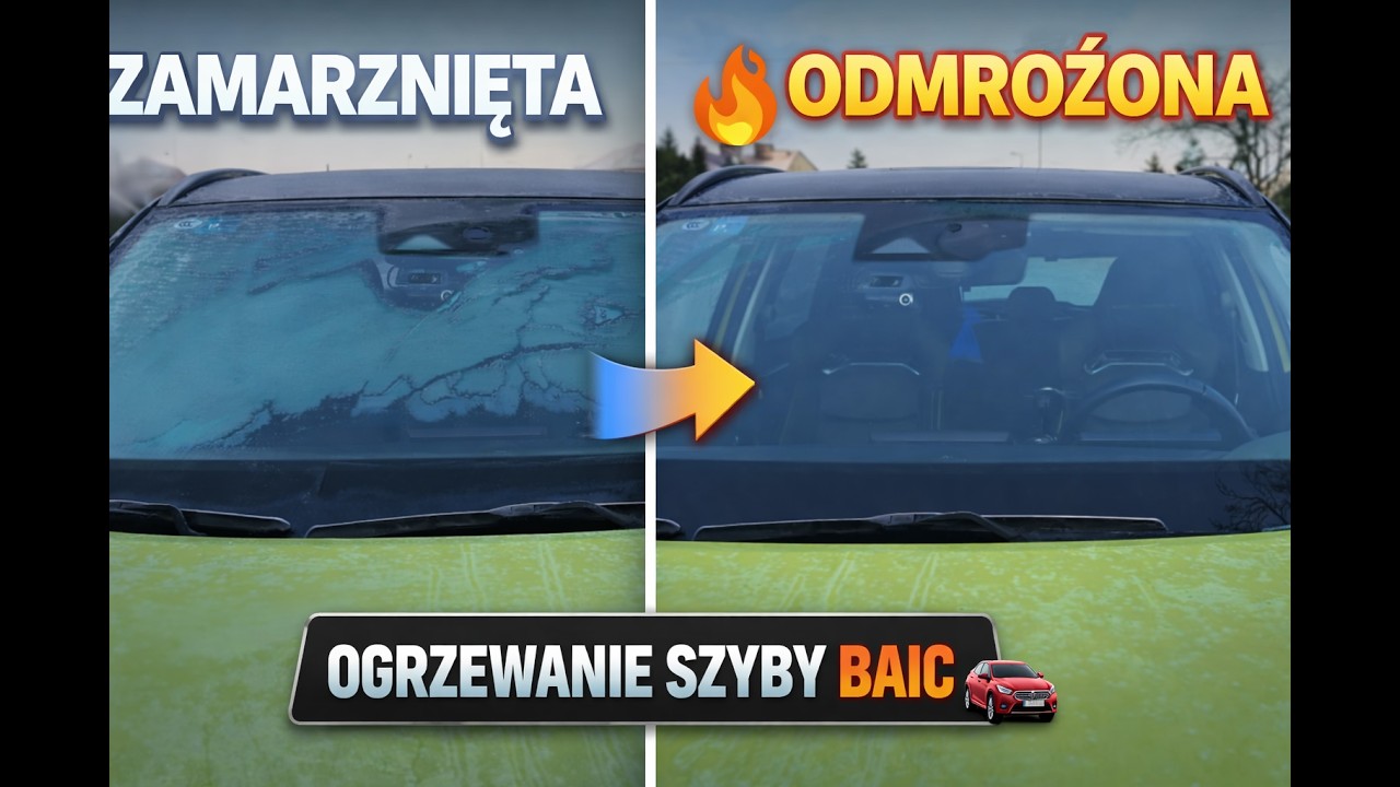 Elektrycznie ogrzewanie przedniej i tylnej szyby oraz lusterek wstecznych w BAIC 5