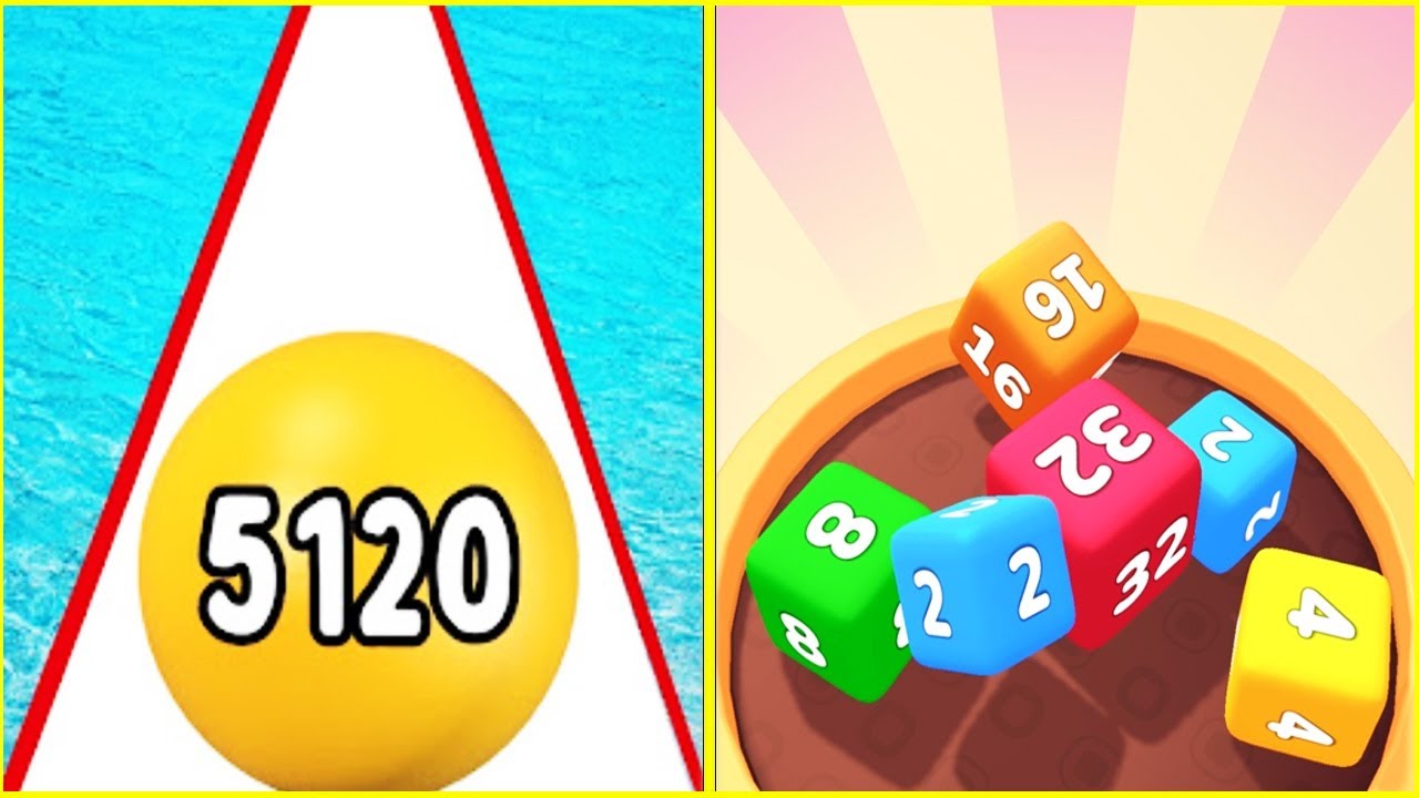 Balls 5120 Vs 2048 Stack