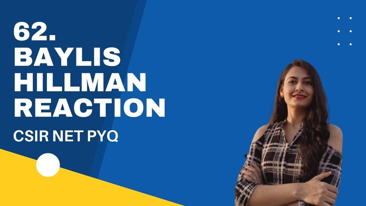 BAYLIS - HILLMAN REACTION | DABCO | ORGANIC NAME REACTIONS