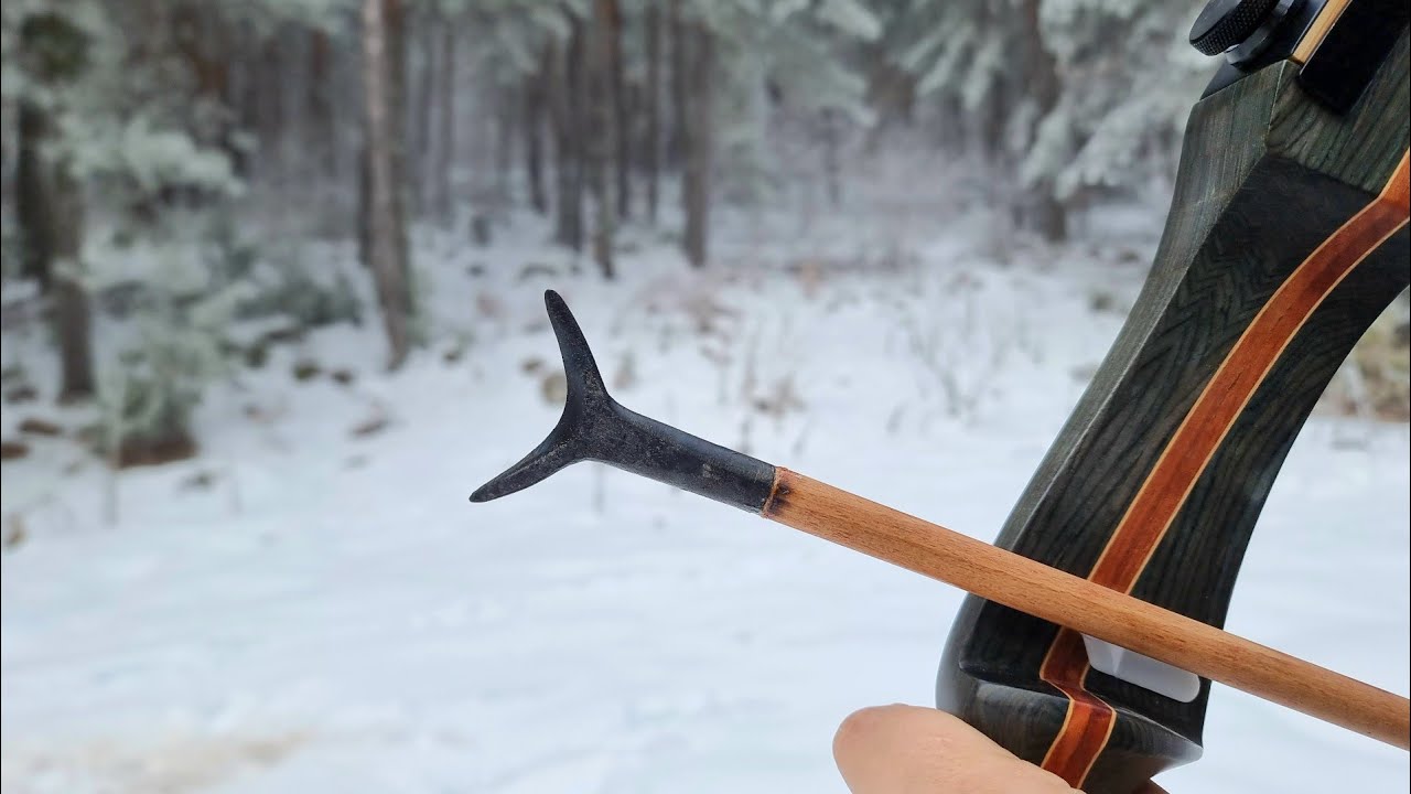 How to Forge Crescent Arrowhead - DIY Arrows