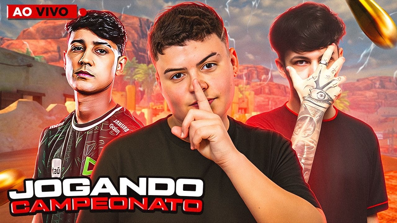 🔴 LIVE! - JOGANDO CAMPEONATO COM TWO9 E BAK!- TEAM APOSENTADOS ON - PHZIN7 LIVE ON FREE FIRE 🔴