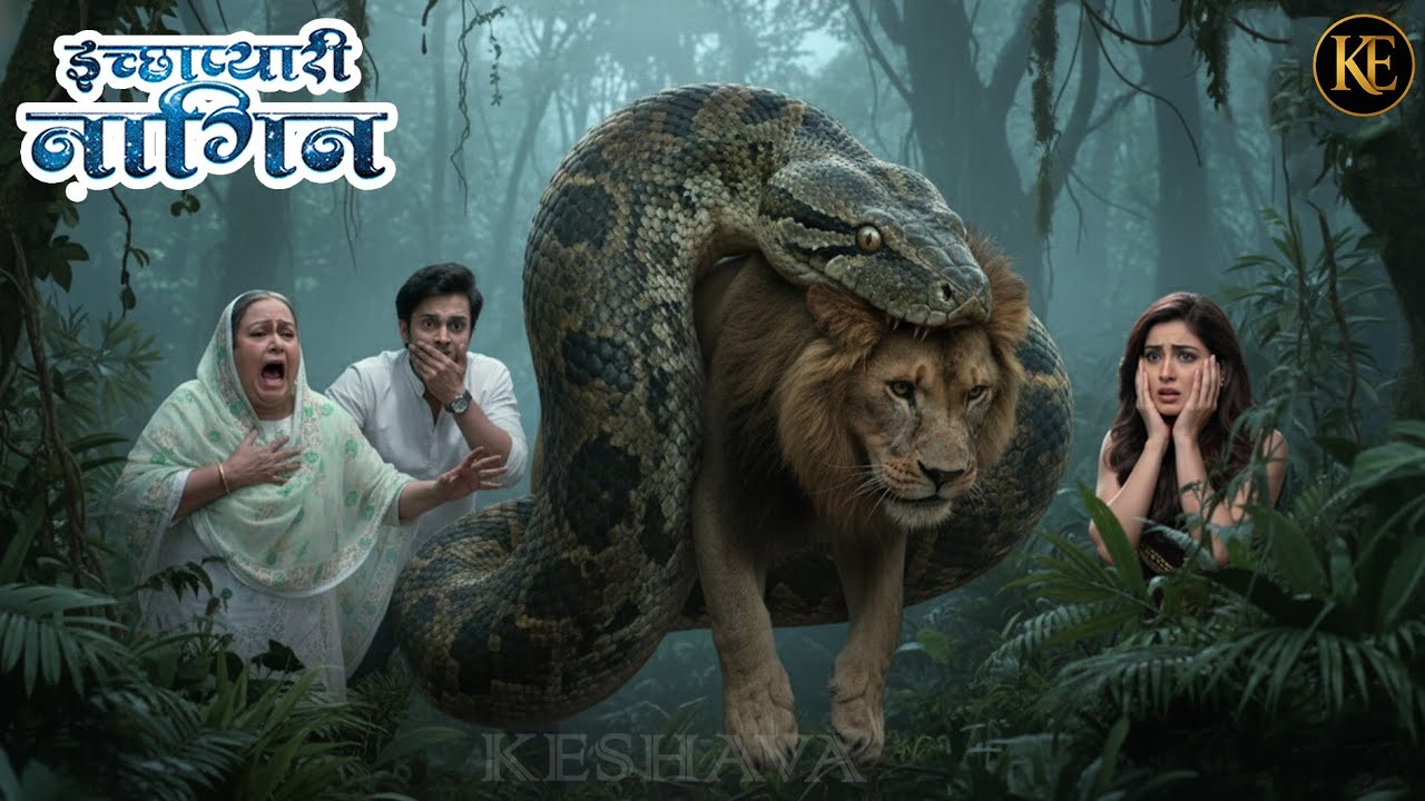 क्या हुआ जब जिंदा शेर को निगल गई! 