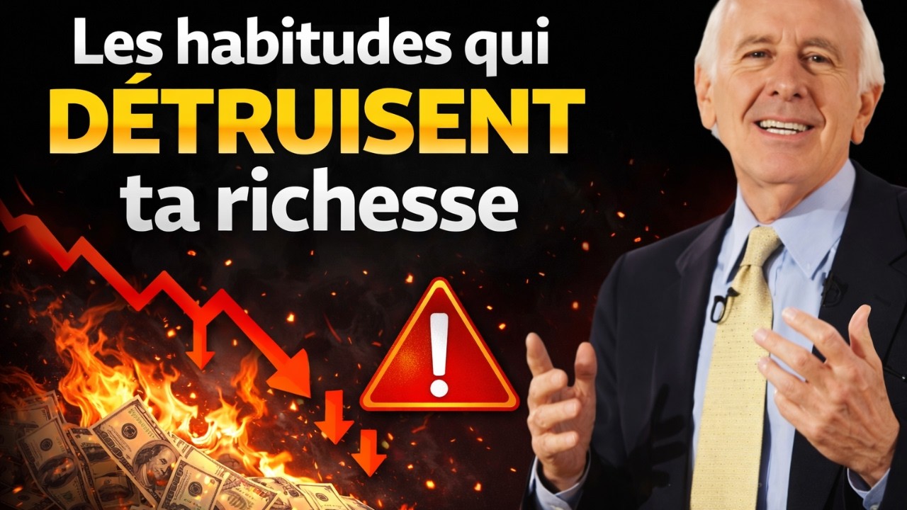 Les habitudes invisibles qui détruisent ta richesse  | Jim Rohn Motivation