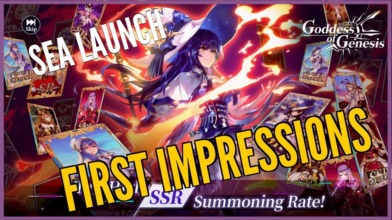 Goddess Of Genesis - First Impressions [SEA LAUNCH] by ZlongGames