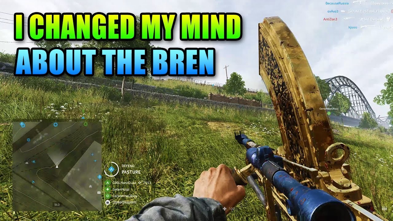 I Changed My Mind About The Bren Gun | Battlefield V Weapon Review