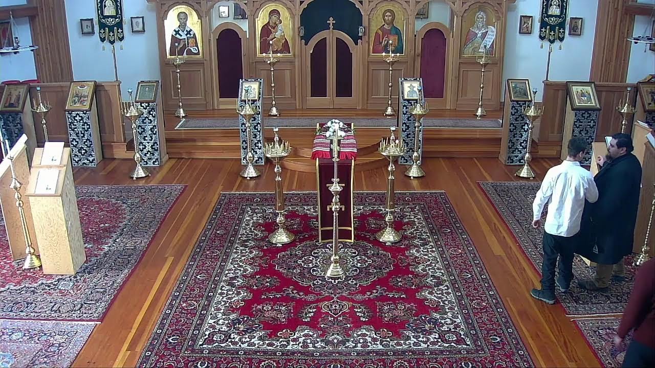 Hours + Divine Liturgy - Sunday, March 8, 2026