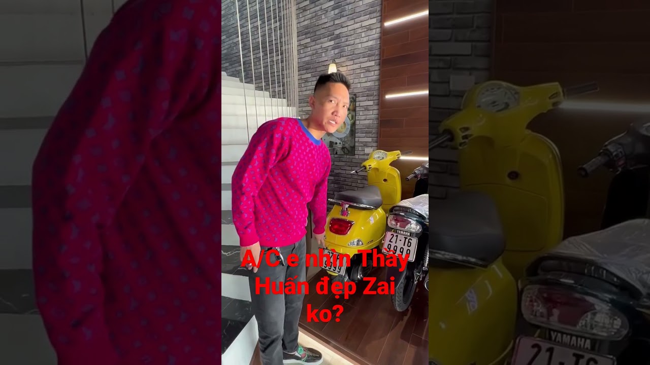 Thầy Huấn đẹp zai không cả nhà?