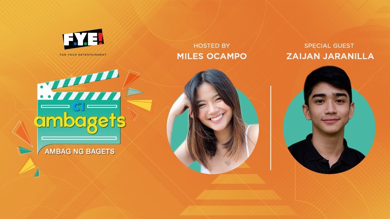 Ambagets with Zaijian Jaranilla
