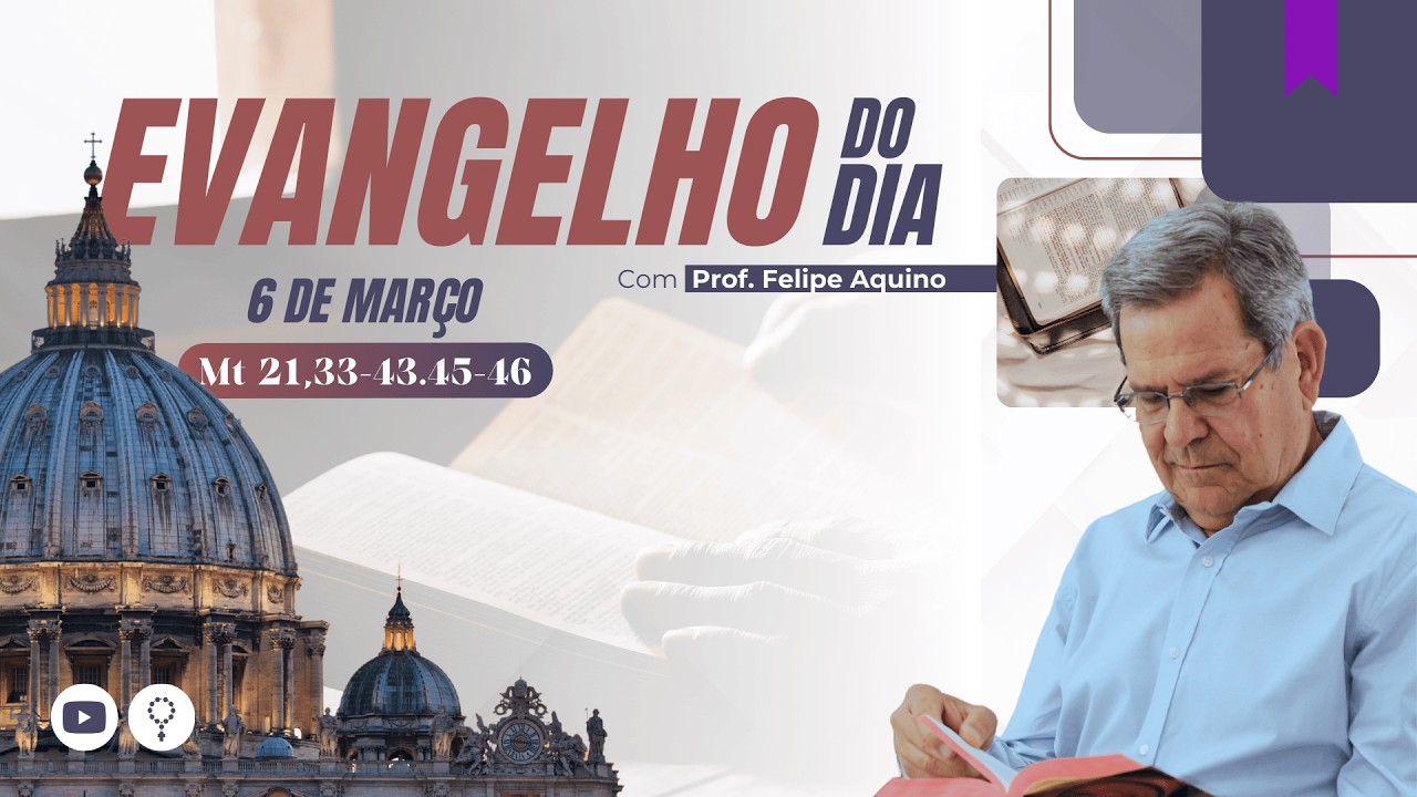 Evangelho do dia (Mt 21,33-43.45-46) | 06/03/26 - Os vinhateiros homicidas