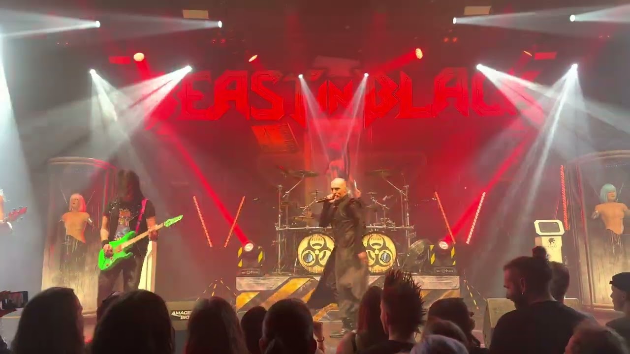 Beast in Black - Hardcore -  (Solos + ending) - Amager BIo 2023