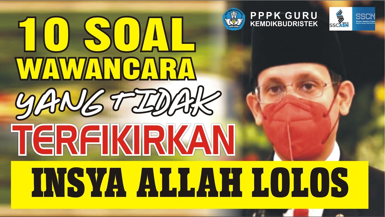 10 SOAL WAWANCARA YANG TIDAK PERNAH TERFIKIRKAN, PENASARAN?