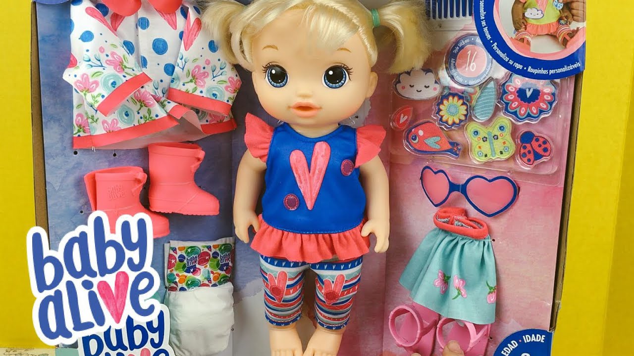 Baby Alive So Many Styles Baby Doll Unboxing