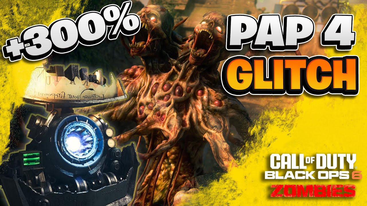 Pack-A-Punch 4 GLITCH Black Ops 6 Zombies | +300% Damage on ANY GUN Bo6 Zombies