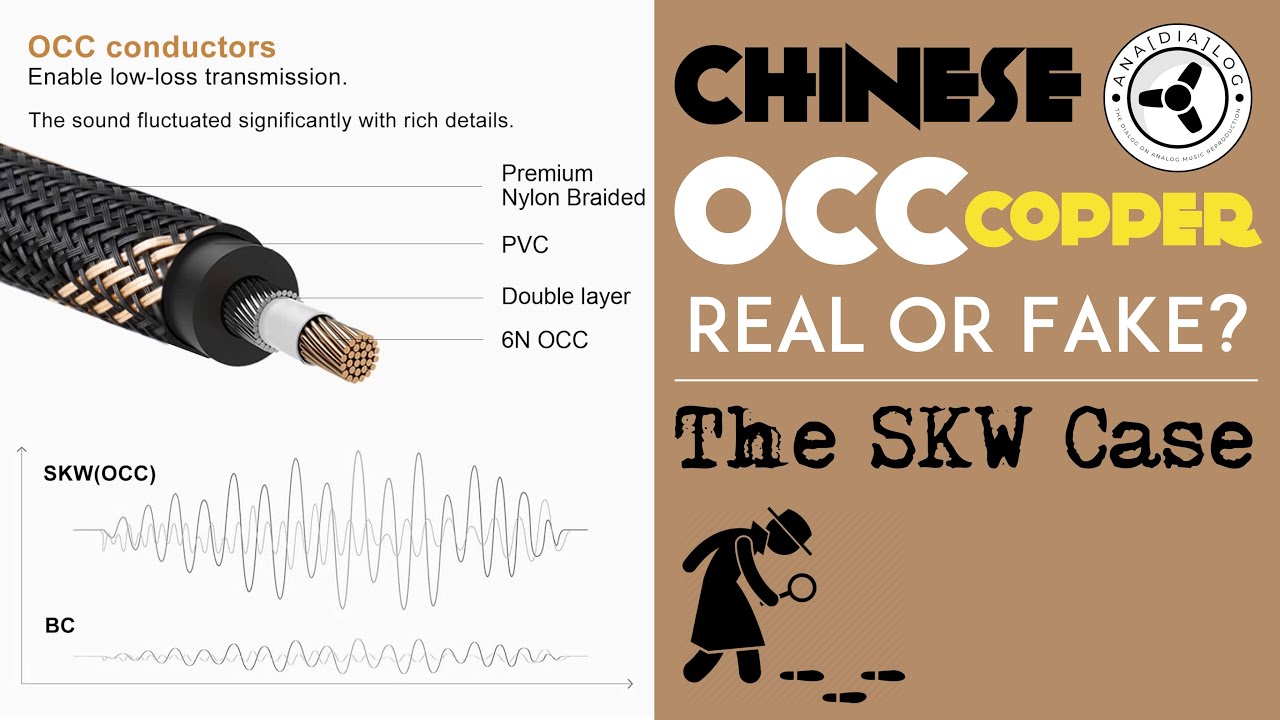 Китайская медь OCC: подделка или настоящая? Дело SKW