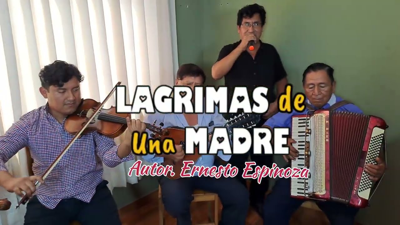 CONJ. HNOS RODRIGUEZ DE ANCASH / Lagrimas de una madre - canta : CARLOS ORO ( video 25 )