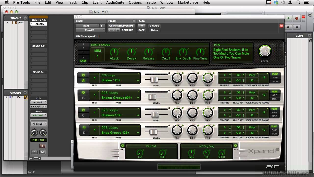 07 02 Adding A Shaker Loop Using Xpand!2