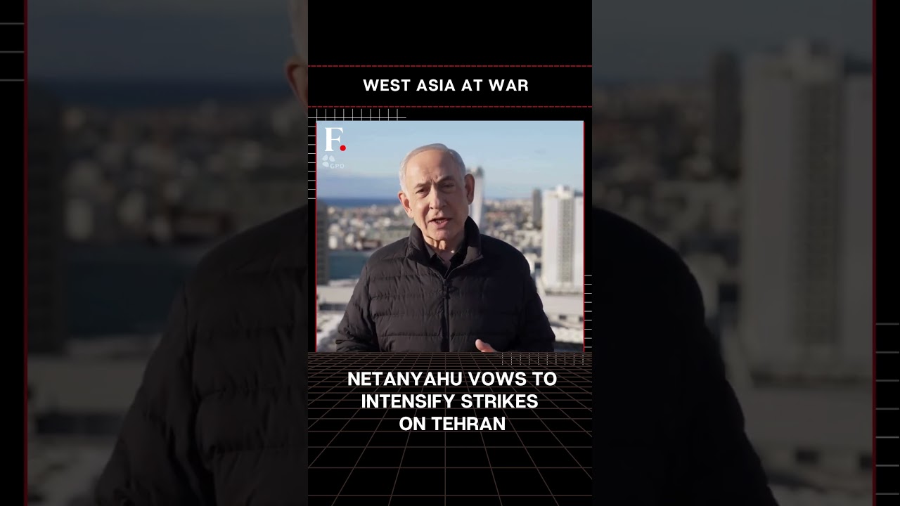 #FirstpostNews: Netanyahu vows to intensify strikes on Tehran