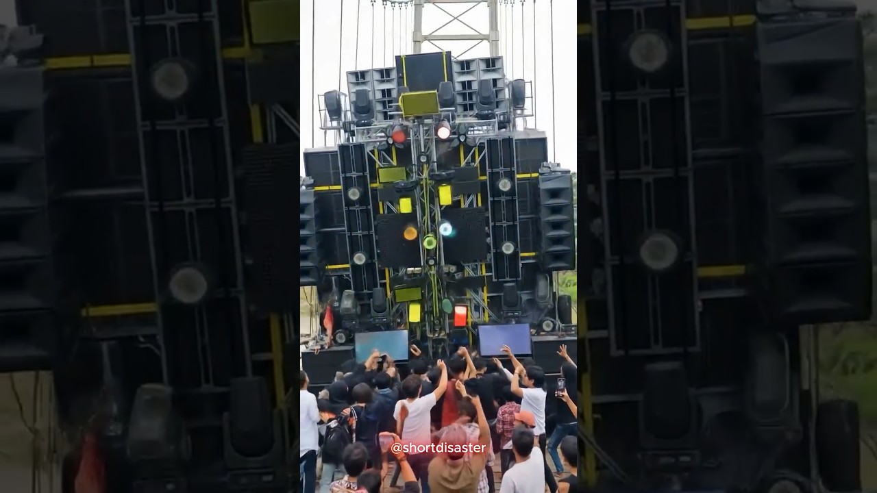 AMBRUK! KECELAKAAN SOUND HOREG KARNAVAL #soundhoreg #brewogaudio #karnavalsoundsystem #disaster #dj