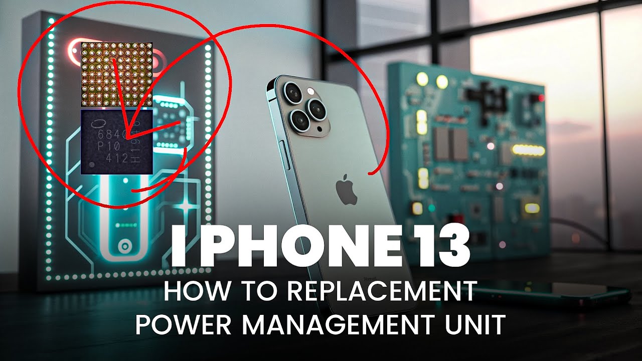 Iphone 13 pro pmu power ic replacement/iphone 13 pro max power ic replacement/Noor telecom