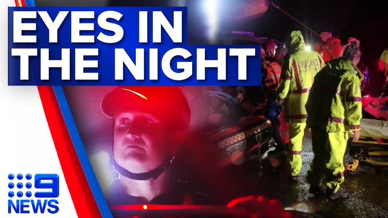 Sydney's SES practice rescues under the cover of dark | 9 News Australia