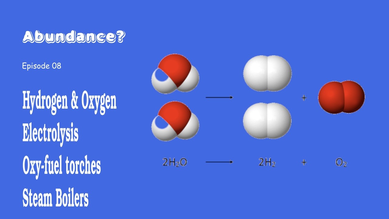 Abundance? E08 Hydrogen and Oxygen