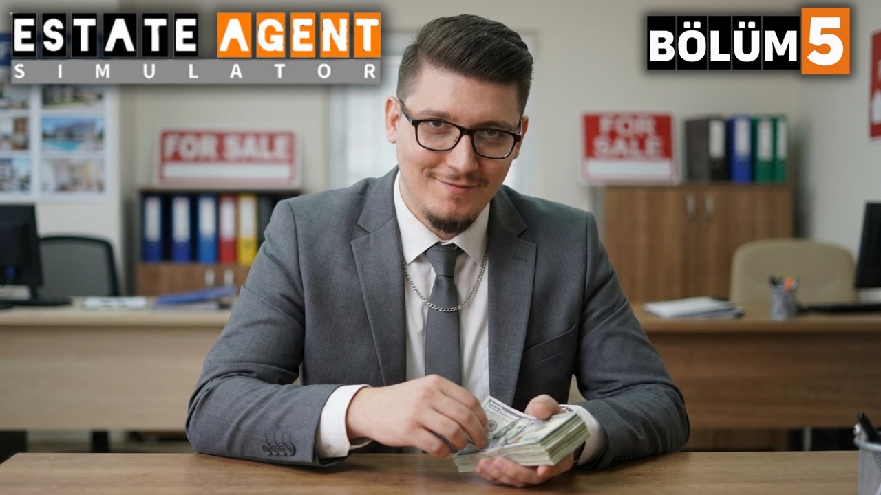 GÜZEL PARA KAZANMAYA BAŞLADIK | ESTATE AGENT SIMULATOR | BÖLÜM 5