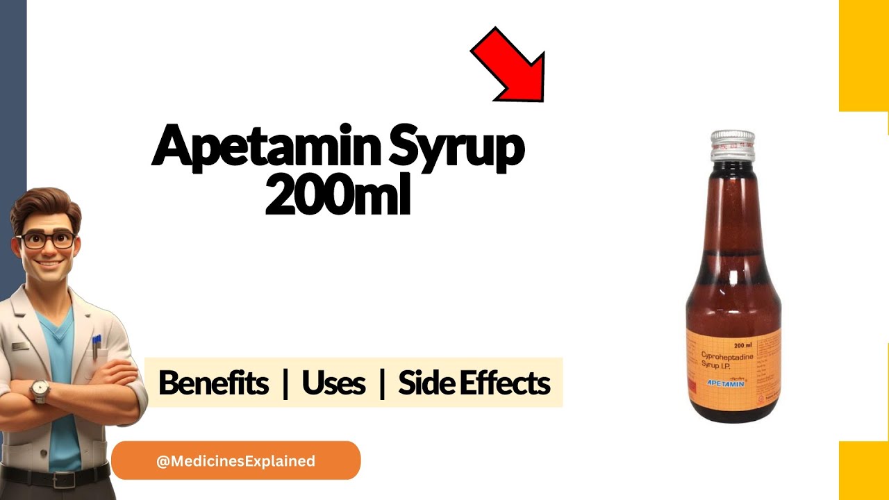 Apetamin Syrup Uses | Side Effects & Dosage 💊