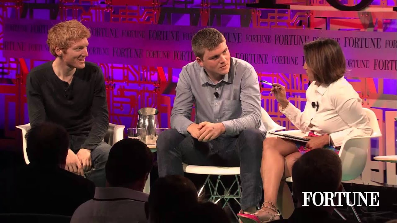 Patrick and John Collison of Stripe at Fortune's Brainstorm Tech | Fortune