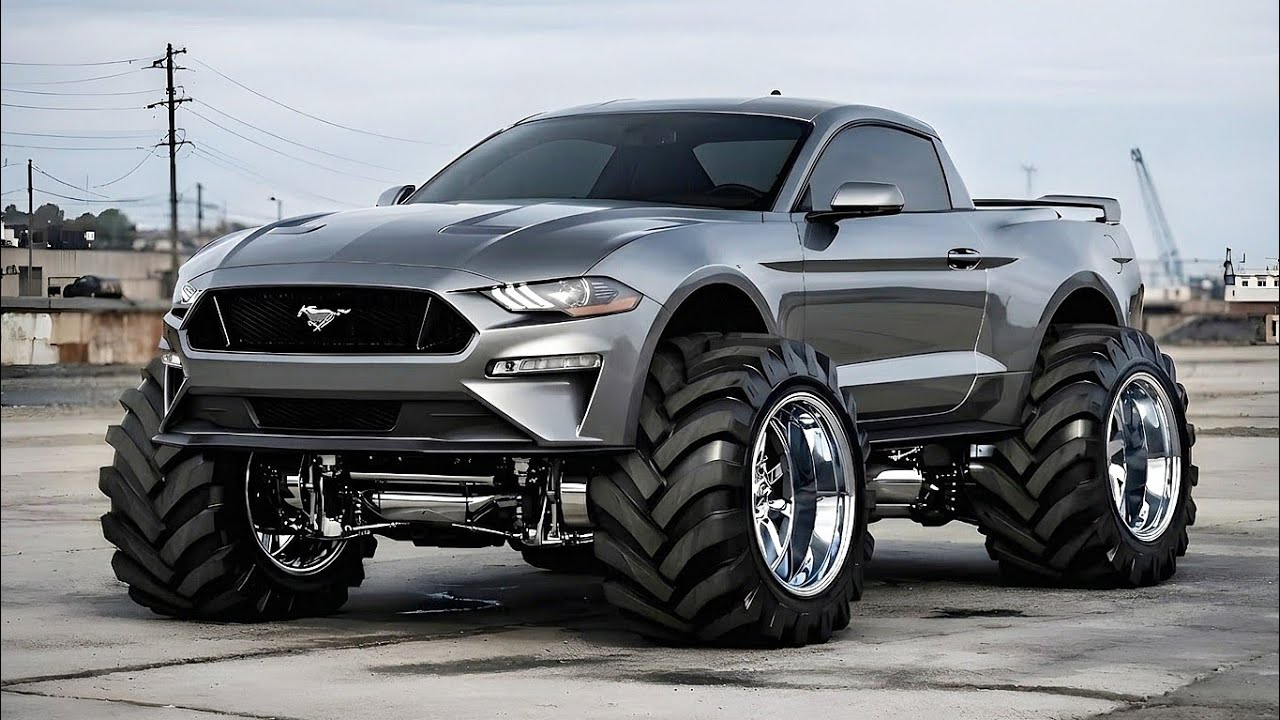 😱 ПРЕДСТАВЛЕН Ford Mustang Pickup 2026 года &mdash; маслкар-пикап, которого никто не ожидал! 🔥