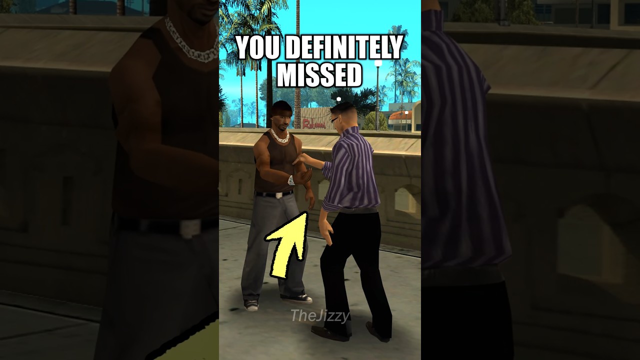 Crazy Details in GTA San Andreas! 😳 (Part 2) #gta #gtasanandreas #secrets
