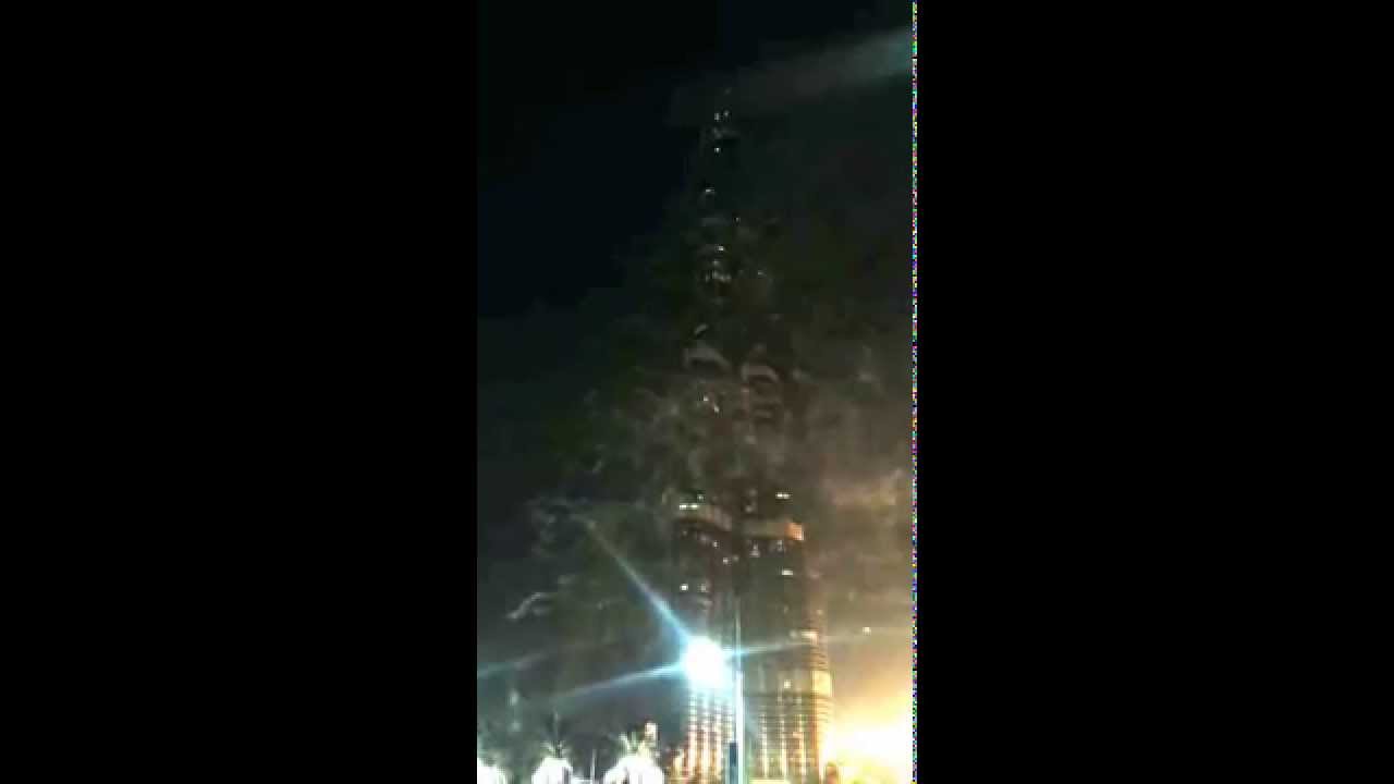 New Years EVE 2015 Burj Khalifa - 2015 MID NIGHT Firework