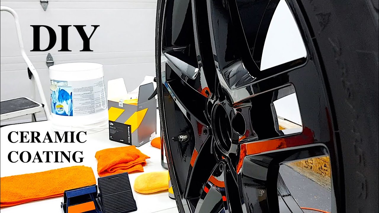 Auto Detailing How to enhance and ceramic coat your rims using CarPro Cquartz Lite.
