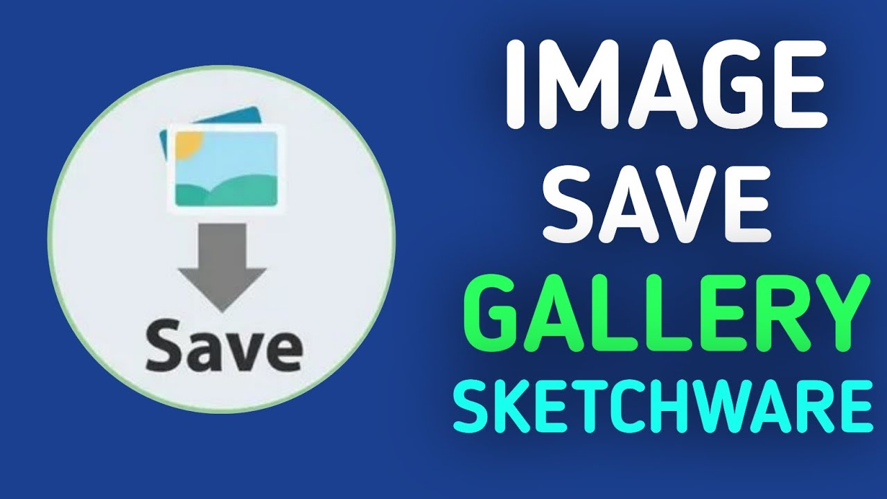 IMAGE SAVE TO GALLERY IN SKETCHWARE || SKETCHWAREDA RASMNI GALAREYAGA SAQLASH 