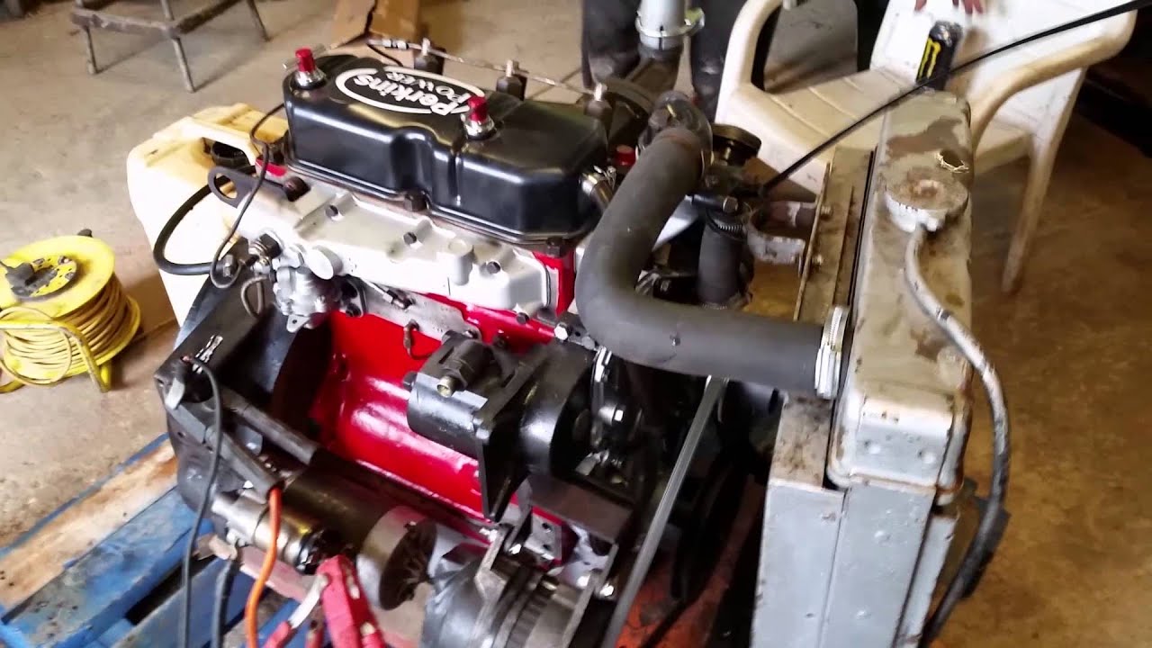 PERKINS AD3.152 MASSEY FERGUSON ENGINE REBUILD STARTUP