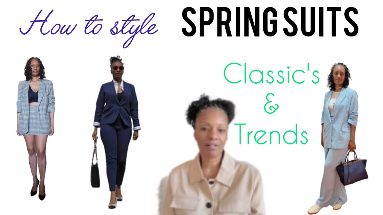 Spring Suits #Springstyle #springtrends